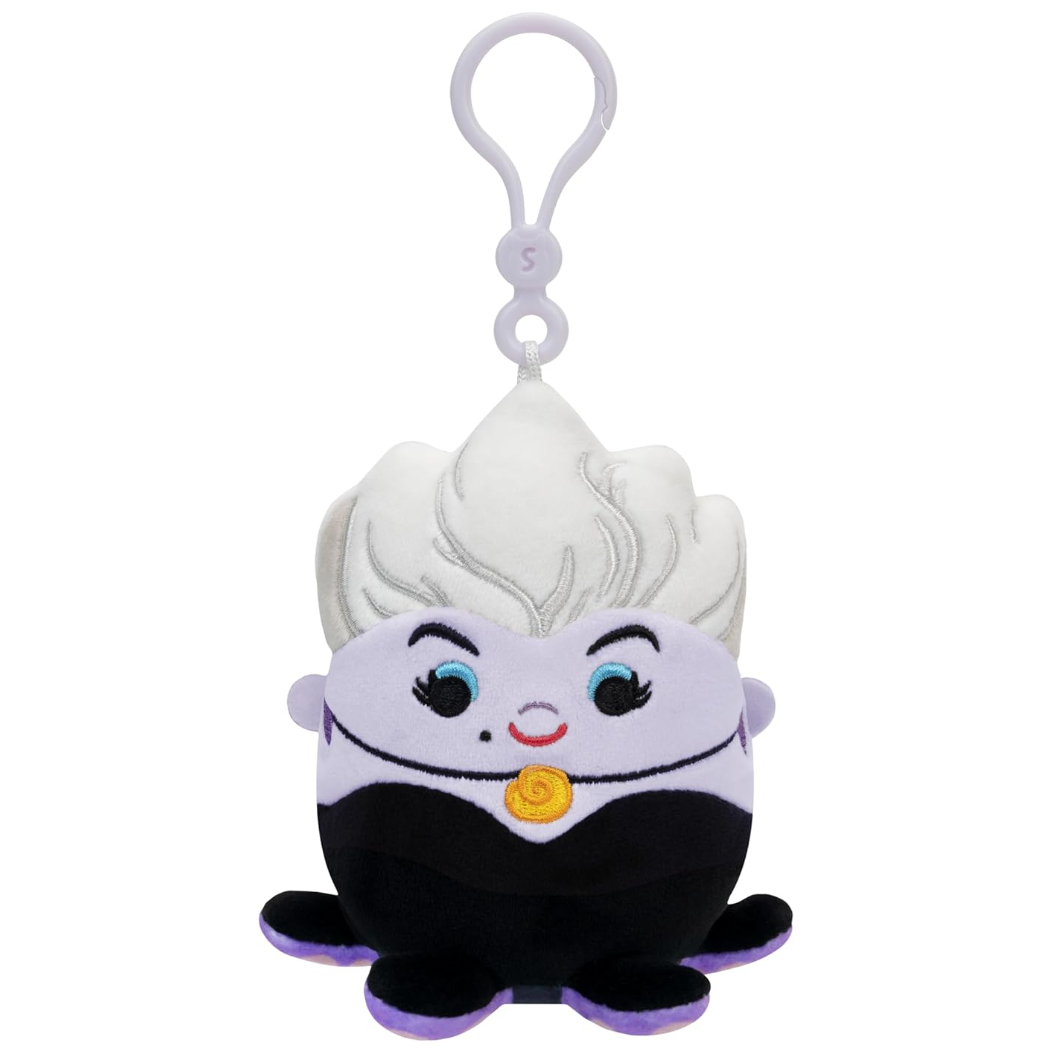 Squishmallows 3.5" Disney Clip - Ursula