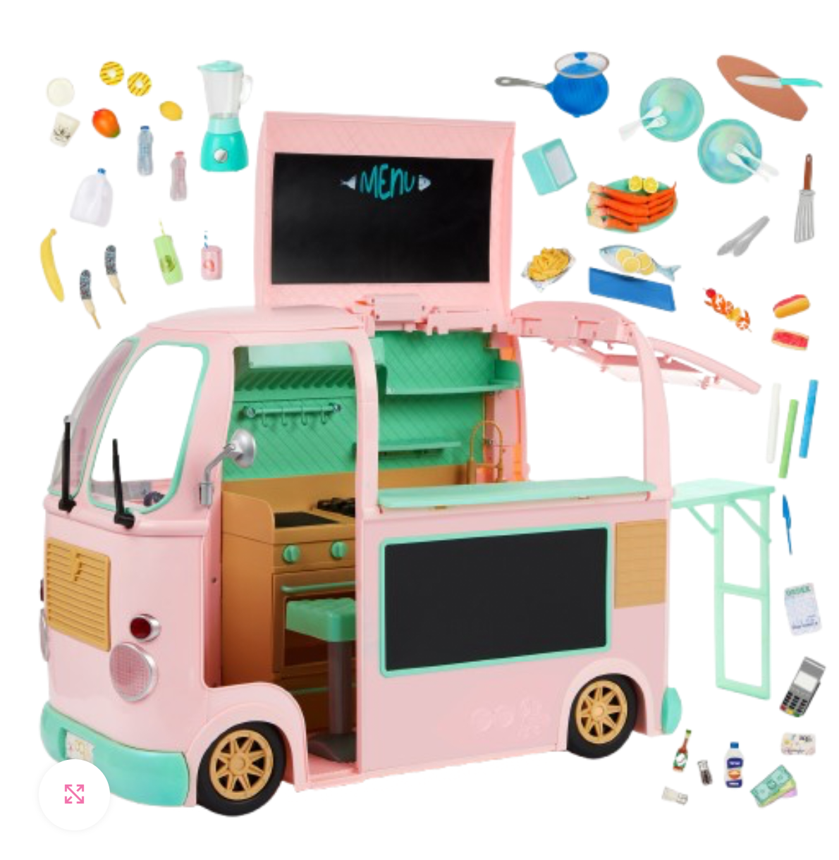 Our Generation On the Move Food Truck for 18" Doll