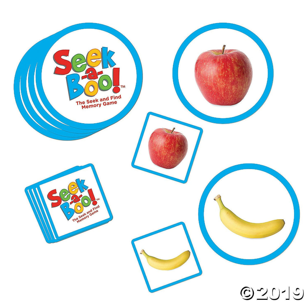Mindware Seek-a-Boo On the Go – Award-Winning Portable Toddler Memory Matching Game (Ages 2+)