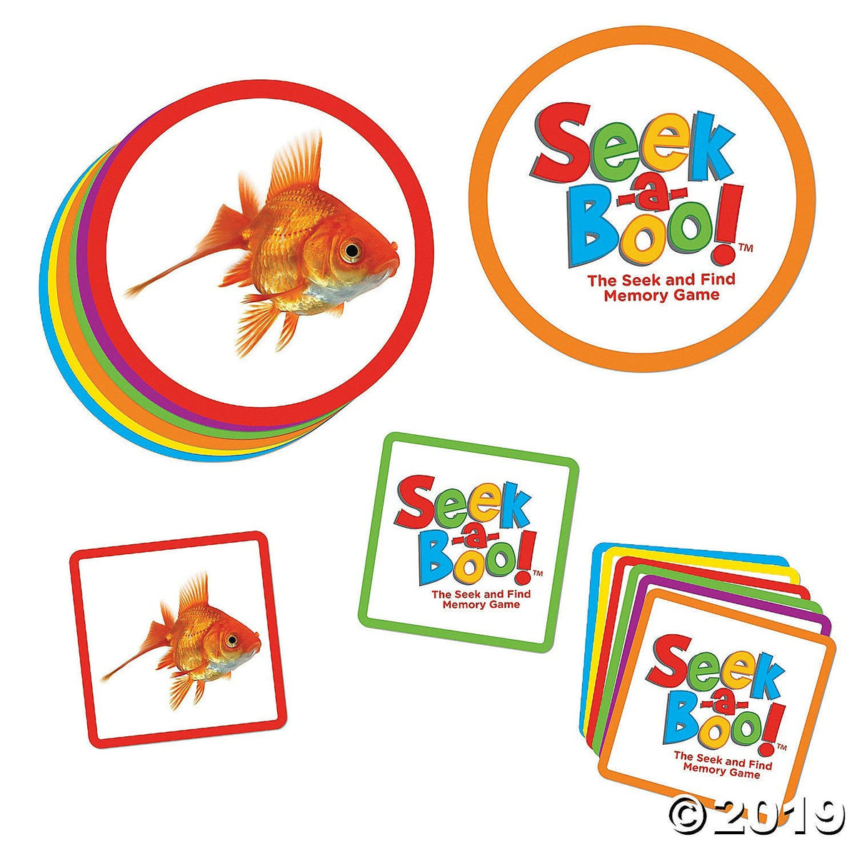 Mindware Seek-a-Boo On the Go – Award-Winning Portable Toddler Memory Matching Game (Ages 2+)