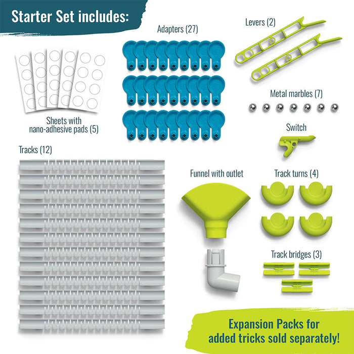 Thames & Kosmos Gecko Run: Marble Run Deluxe Starter Set