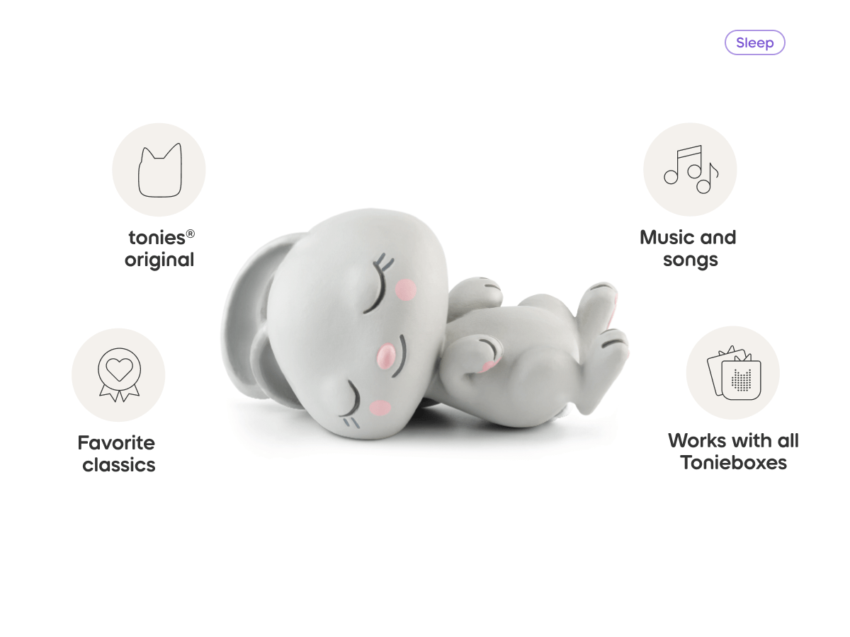 Tonies Classical Music with Sleepy Rabbit – Screen-Free Audio Tonie Figure for Kids (Ages 1+)