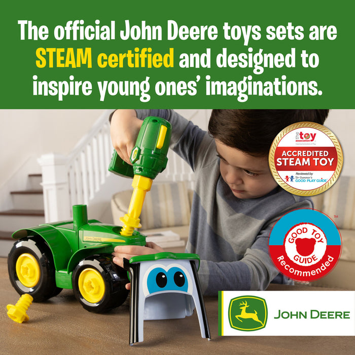TOMY John Deere Build-a-Buddy Johnny Tractor