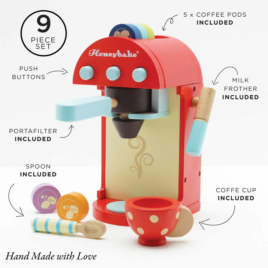 Le Toy Van Coffee Machine & Pods