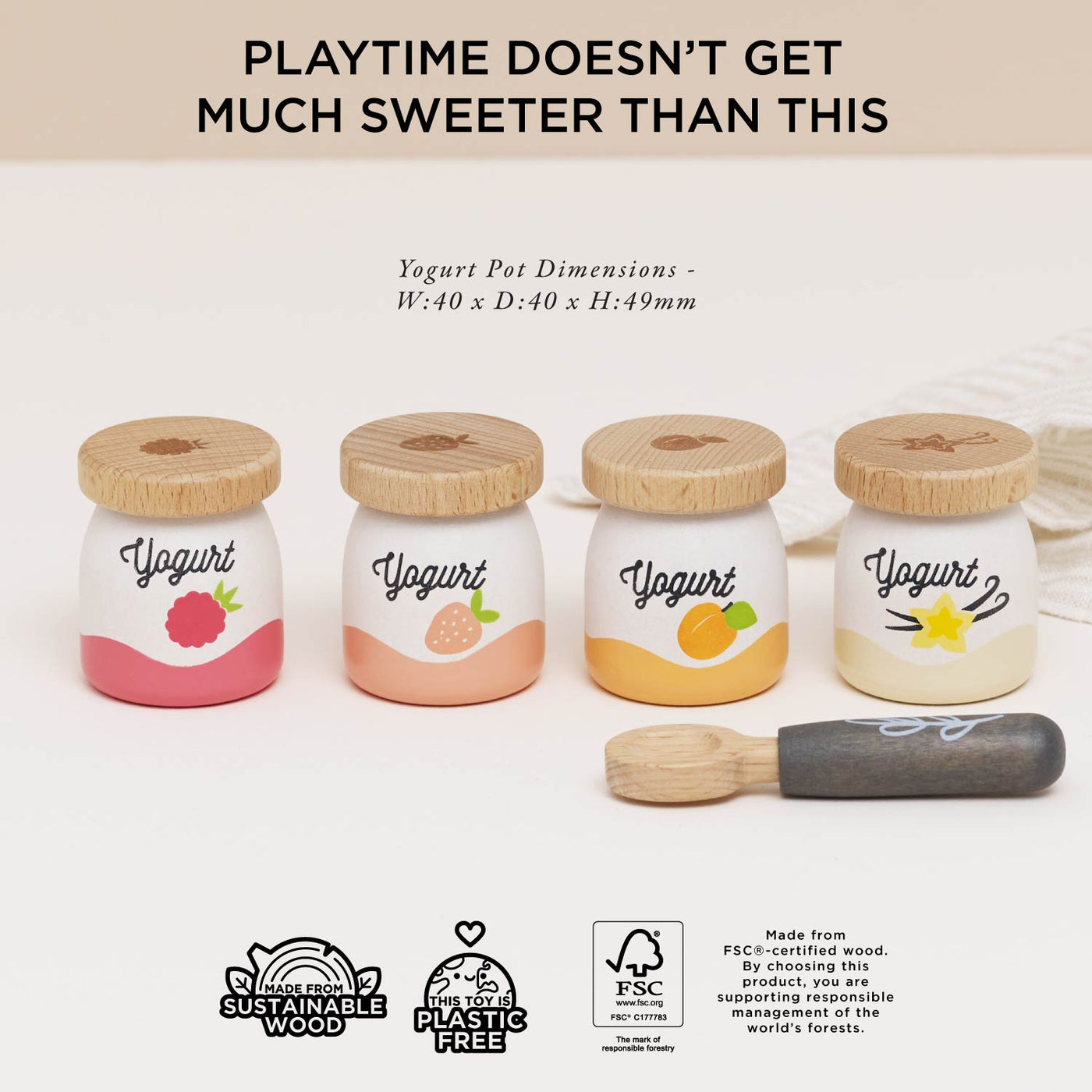 Le Toy Van Yogourt Set