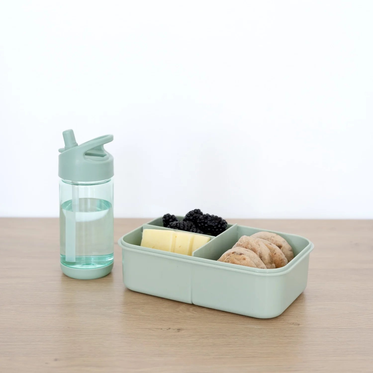 3 Sprouts Recycled Plastic Water Bottle - Green