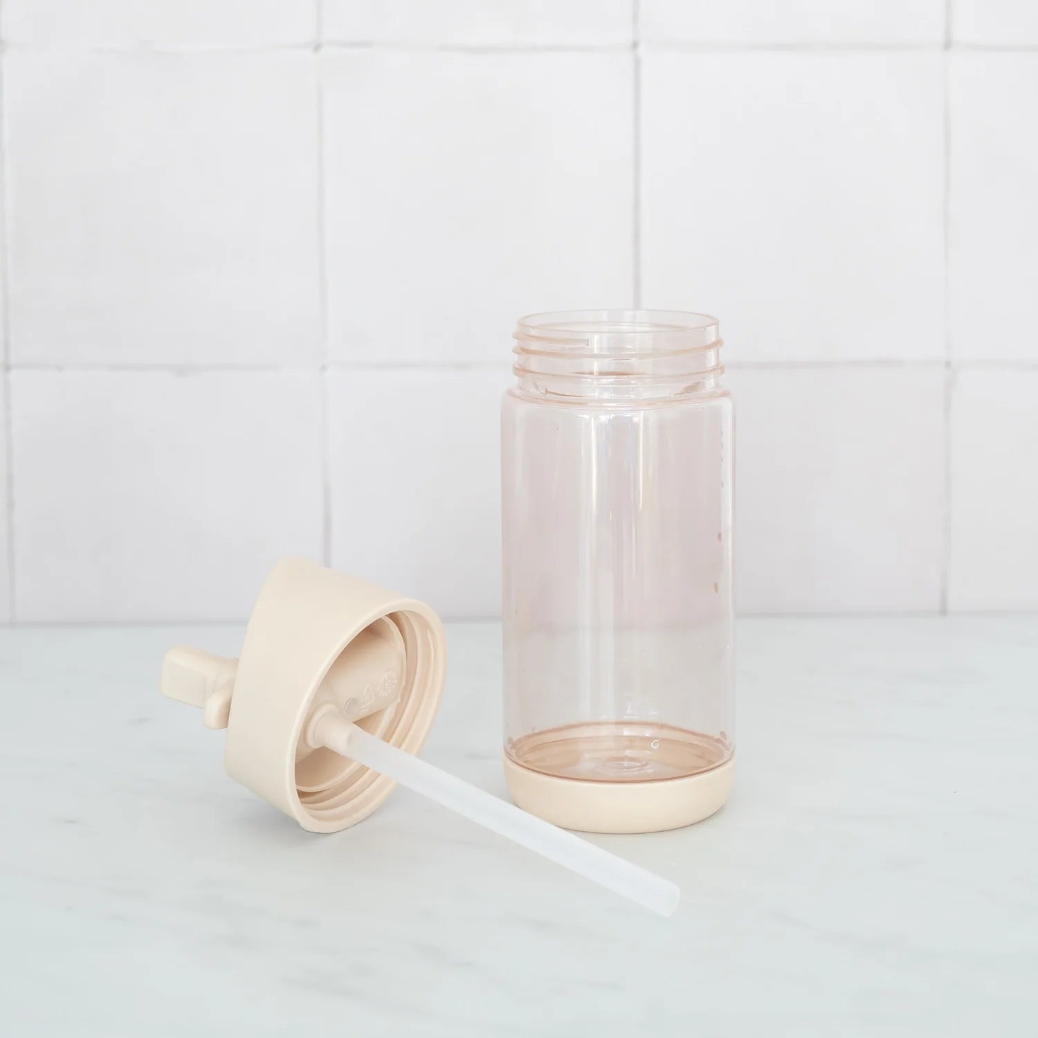 3 Sprouts Recycled Plastic Water Bottle - Sand