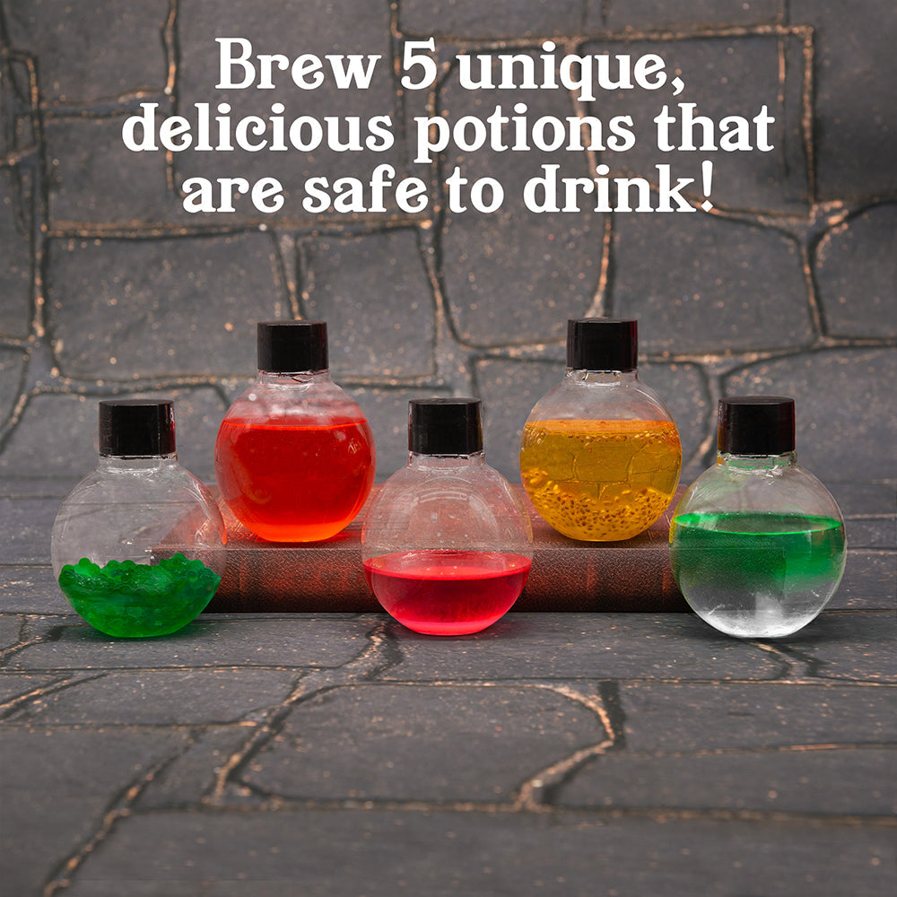 Thames & Kosmos Tasty Labs Wizard Potion Science Kit – Make 5 Drinkable Magic Potions & Learn Chemistry (Ages 8+)