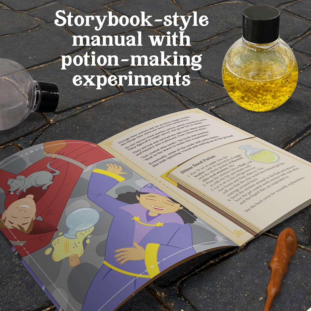 Thames & Kosmos Tasty Labs Wizard Potion Science Kit – Make 5 Drinkable Magic Potions & Learn Chemistry (Ages 8+)