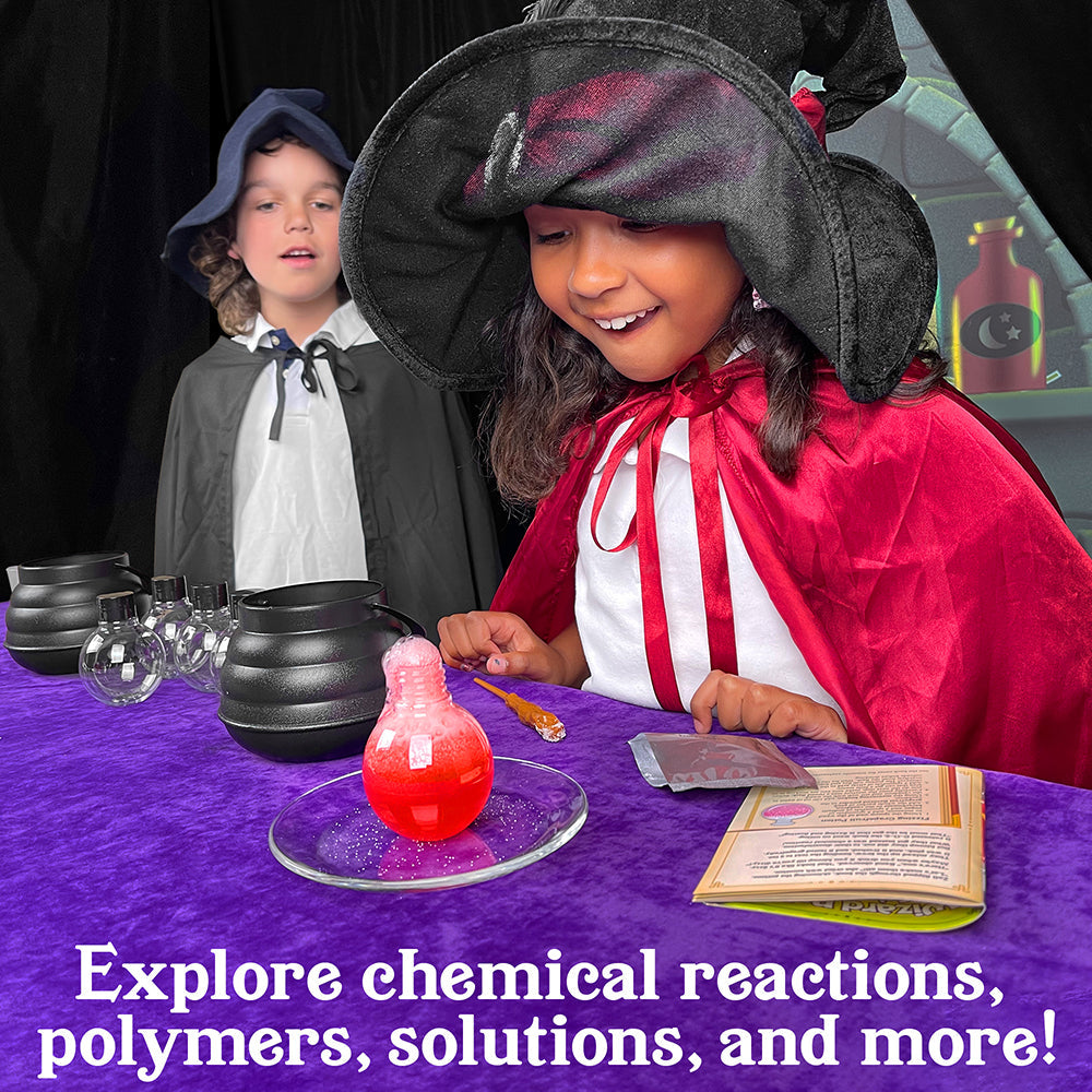 Thames & Kosmos Tasty Labs Wizard Potion Science Kit – Make 5 Drinkable Magic Potions & Learn Chemistry (Ages 8+)