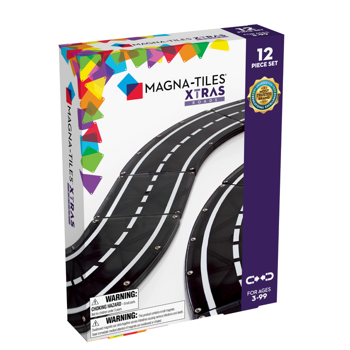 MAGNA-TILES XTRAS Roads (12 Piece Set)