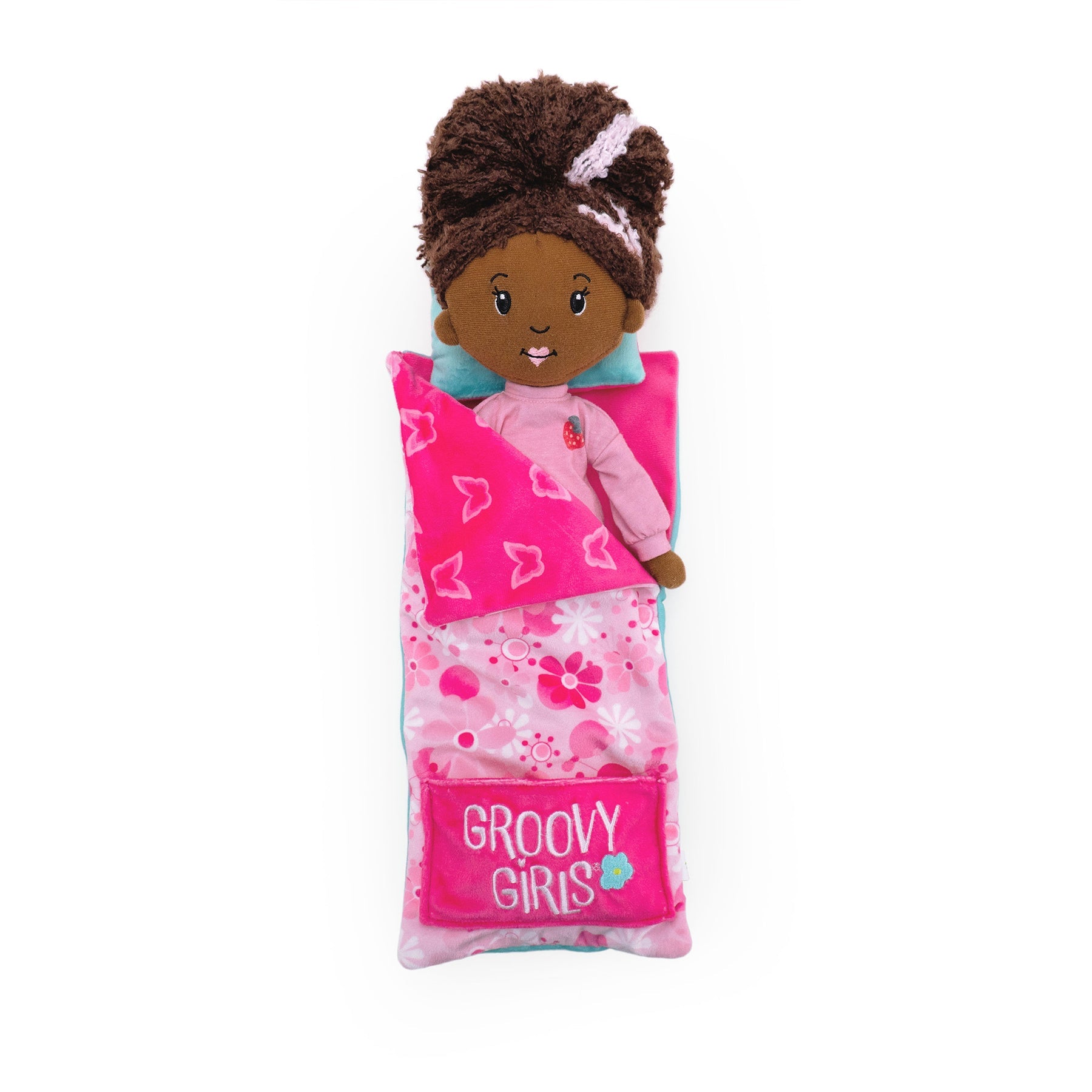 Manhattan Toy Groovy Girls Super Duper Sleeping Bag – Soft Doll Sleepover Accessory (Ages 3+)