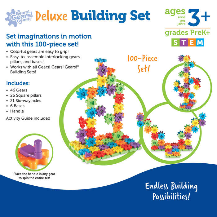 Learning Resources 100-piece Deluxe Building Set