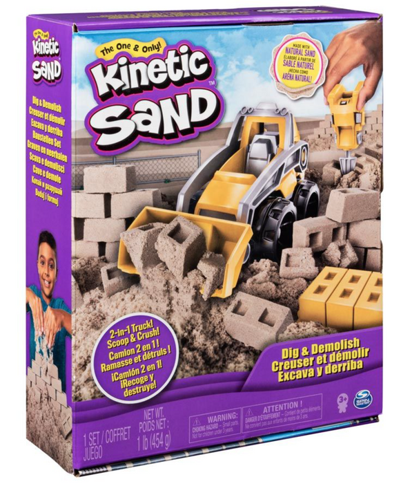 Kinetic Sand Construction Deluxe Truck