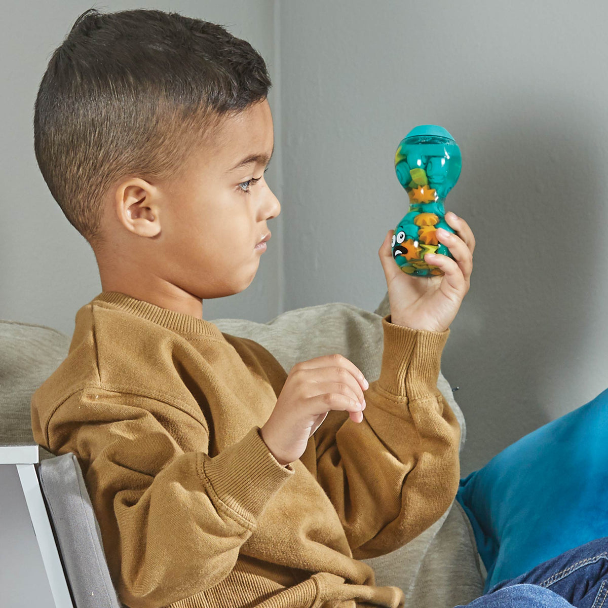 hand2mind Express Your Feelings Sensory Bottles Opposites – Overwhelmed & Calm 2-Bottle SEL Calming Corner Set (Ages 3+)