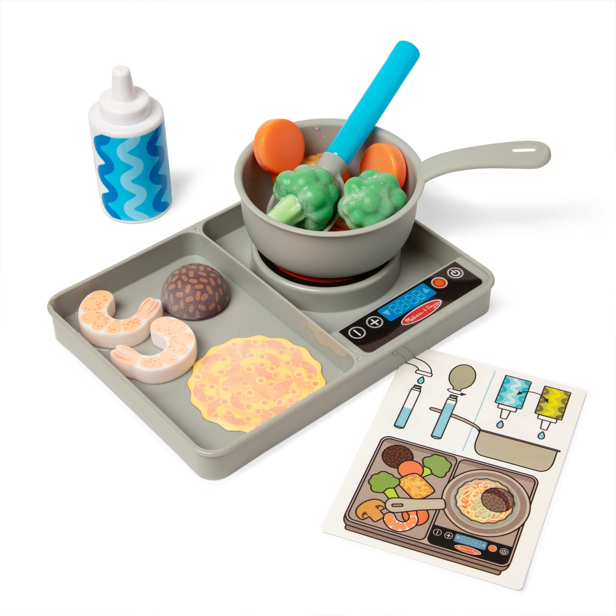 Melissa & Doug Simmer & Stir Stovetop Play Set