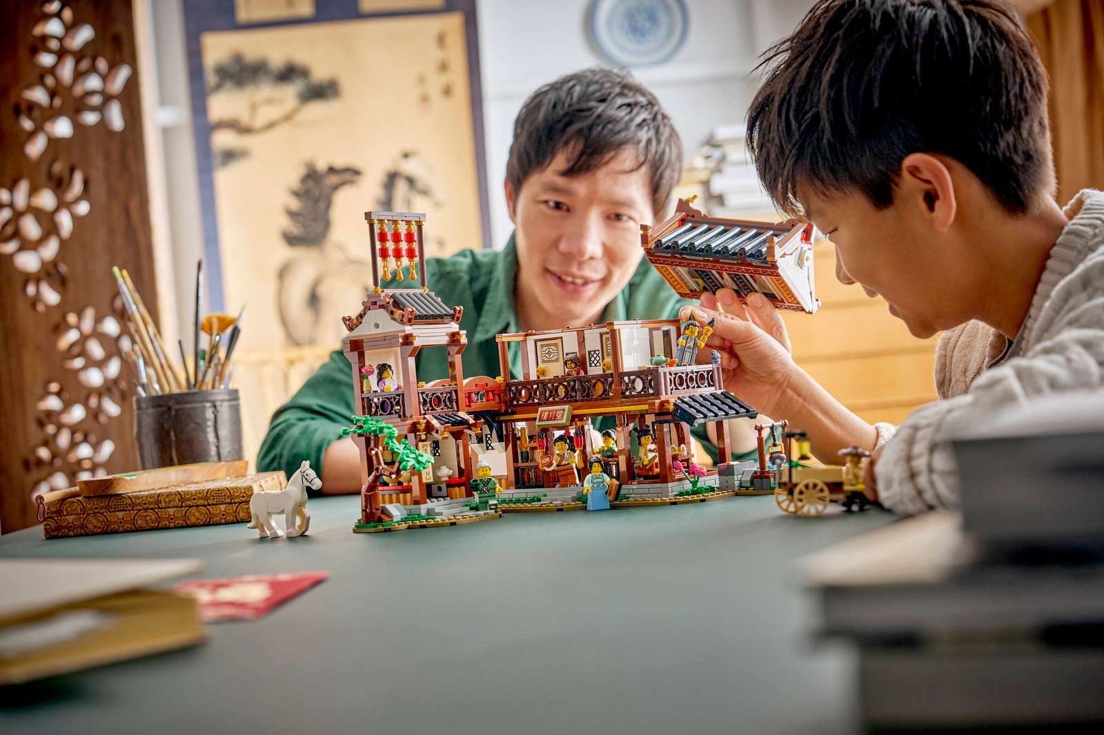 LEGO Chinese Festivals Ancient Moon-Gazing Inn (80121) – Mid-Autumn Festival Building Set