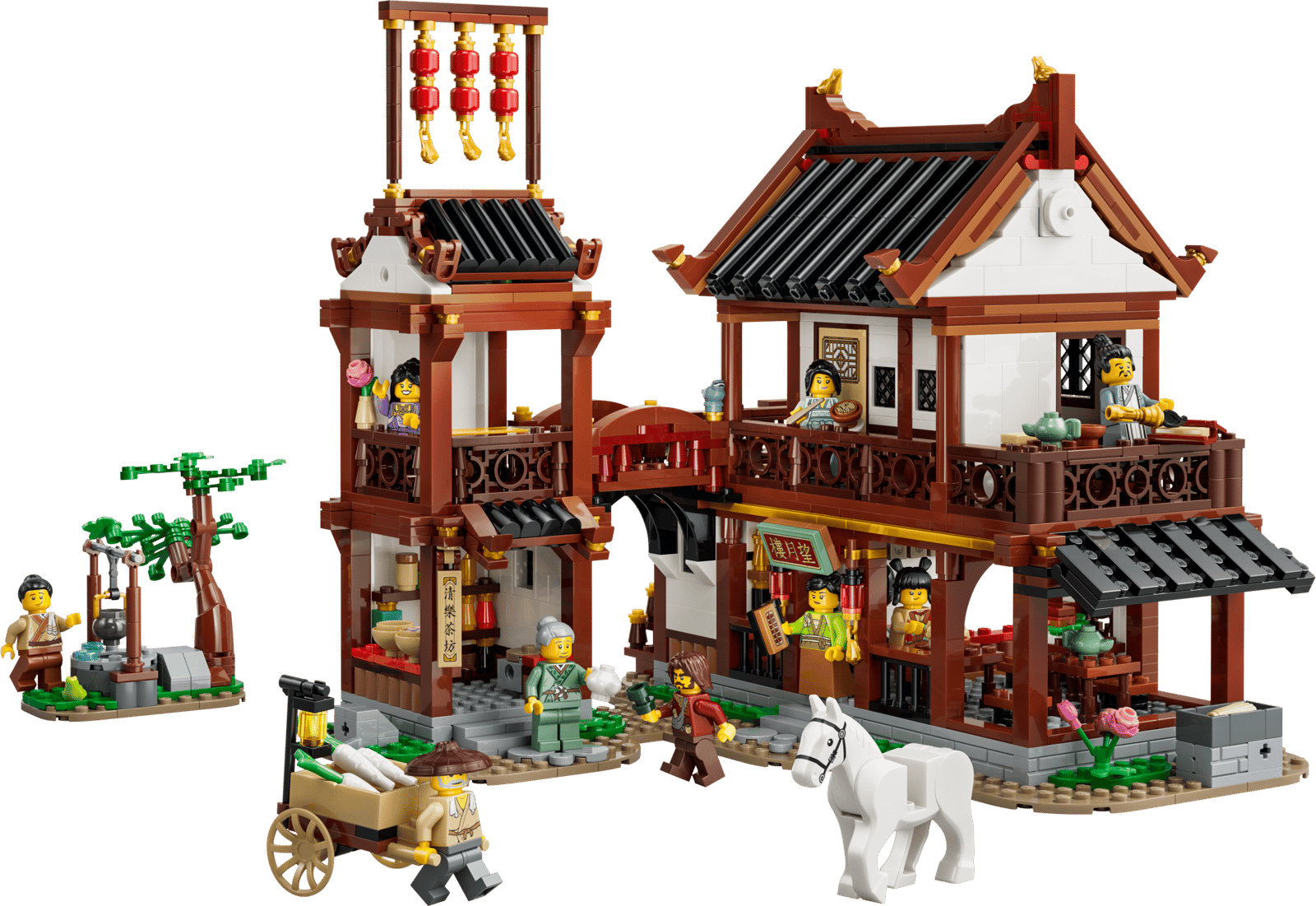 LEGO Chinese Festivals Ancient Moon-Gazing Inn (80121) – Mid-Autumn Festival Building Set