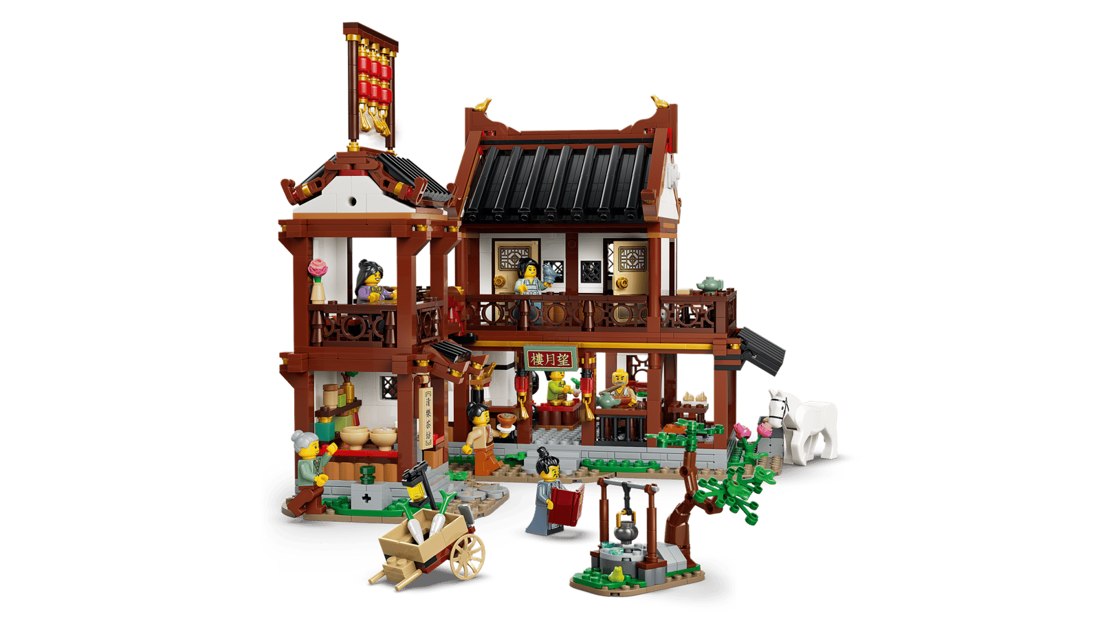 LEGO Chinese Festivals Ancient Moon-Gazing Inn (80121) – Mid-Autumn Festival Building Set