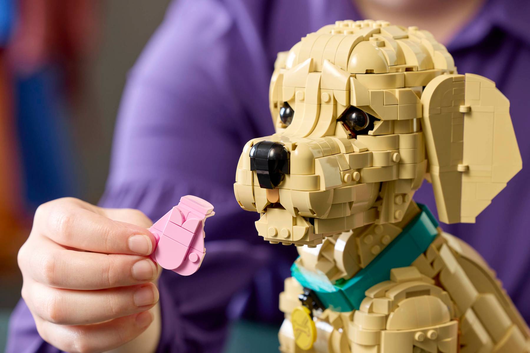 Lego Golden Retriever Puppy