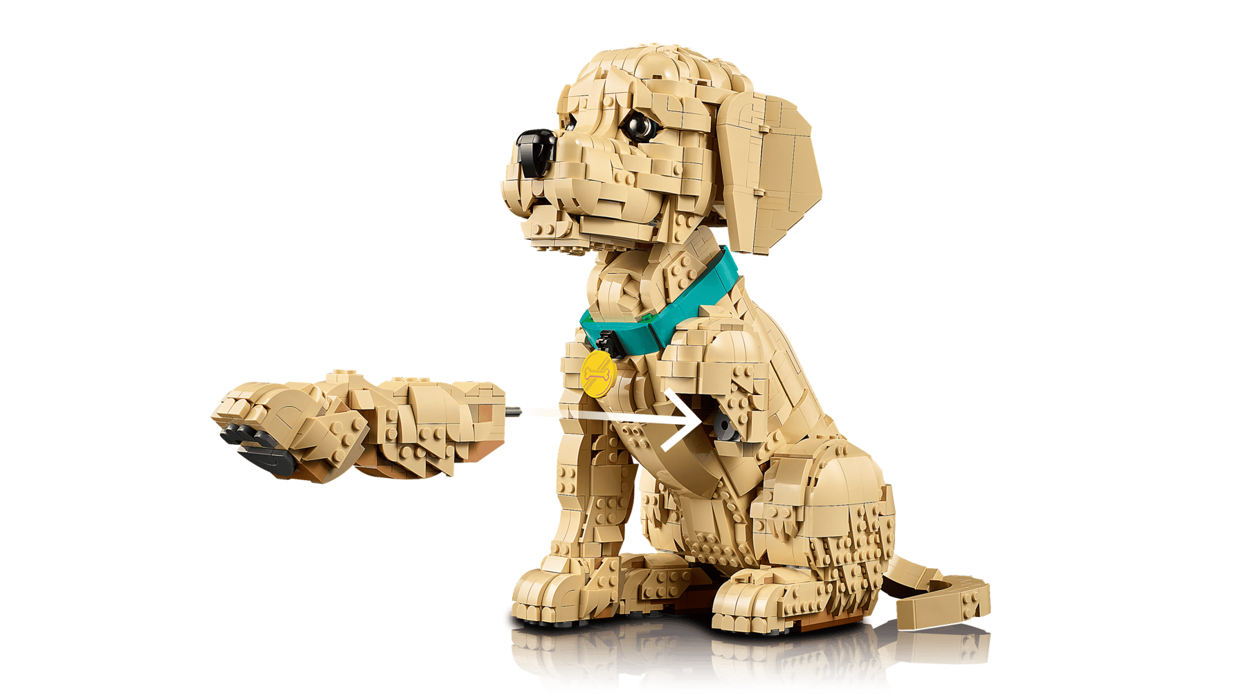 Lego Golden Retriever Puppy