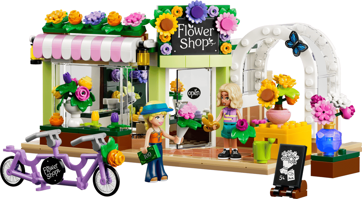 LEGO Friends Creative Flower Shop (42693) | Friends Building Set for Ages 6+