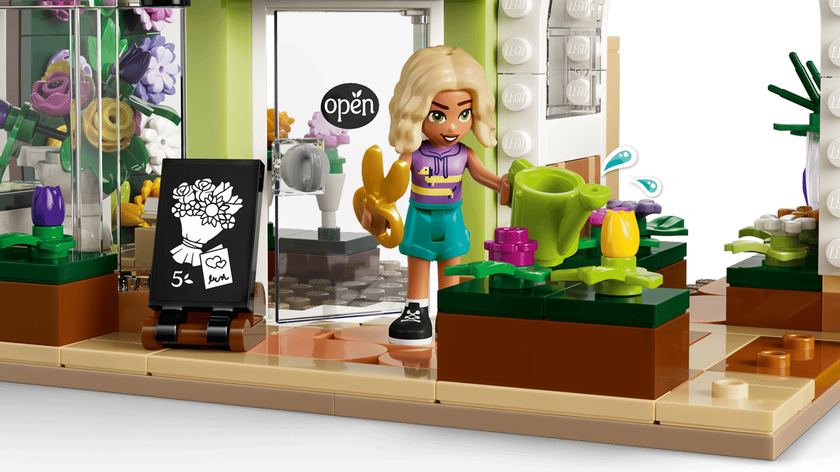 LEGO Friends Creative Flower Shop (42693) | Friends Building Set for Ages 6+