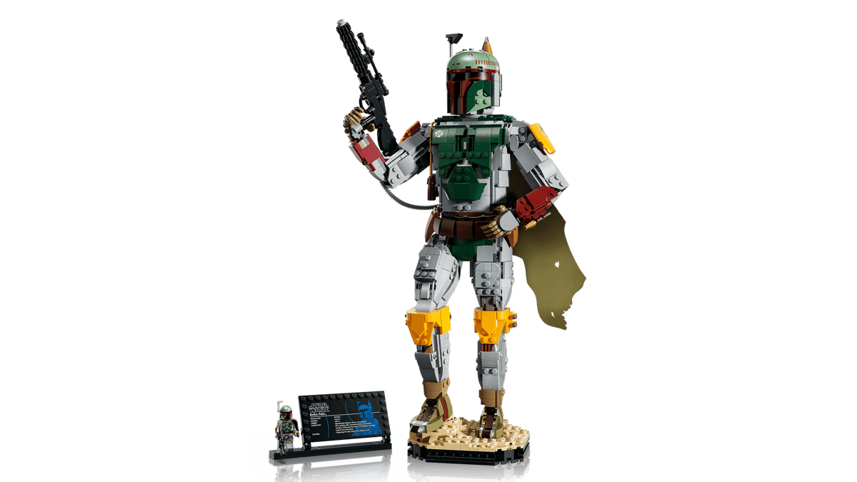 LEGO Star Wars Boba Fett™ – 1,544-Piece Poseable Bounty Hunter Display Figure from Return of the Jedi (Ages 18+) [75455]