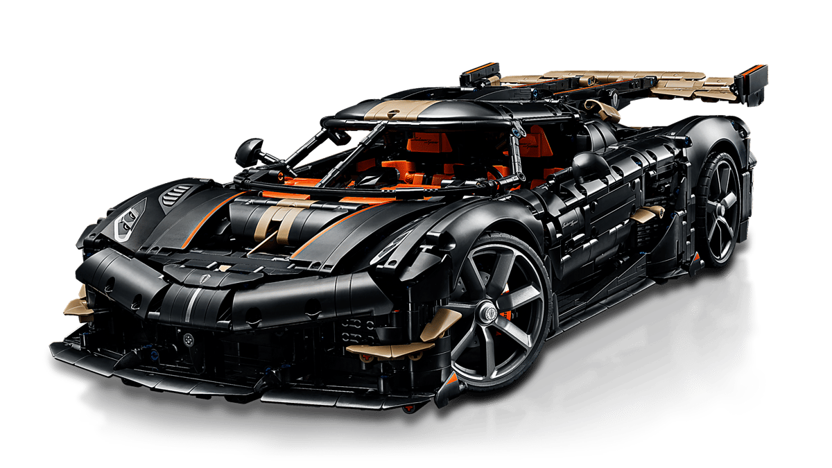 LEGO Technic Koenigsegg Sadair's Spear Megacar – Ultimate Car Concept Series for Adults 18+ (4,104 Pieces) (42232)