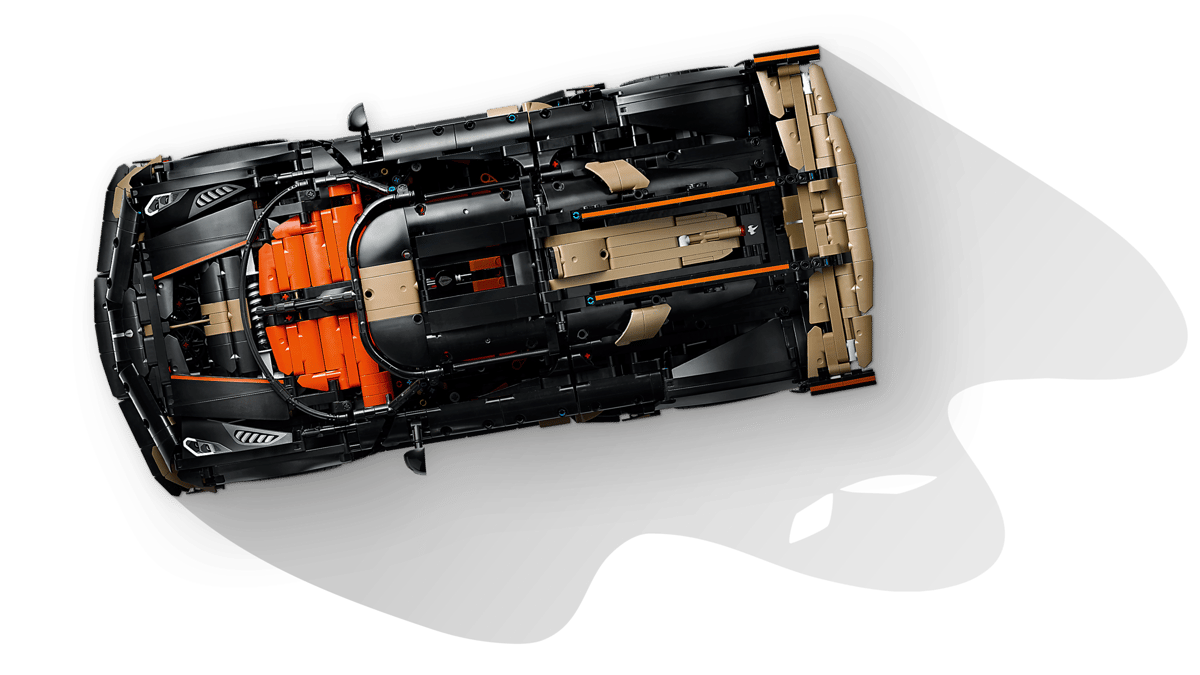 LEGO Technic Koenigsegg Sadair's Spear Megacar – Ultimate Car Concept Series for Adults 18+ (4,104 Pieces) (42232)