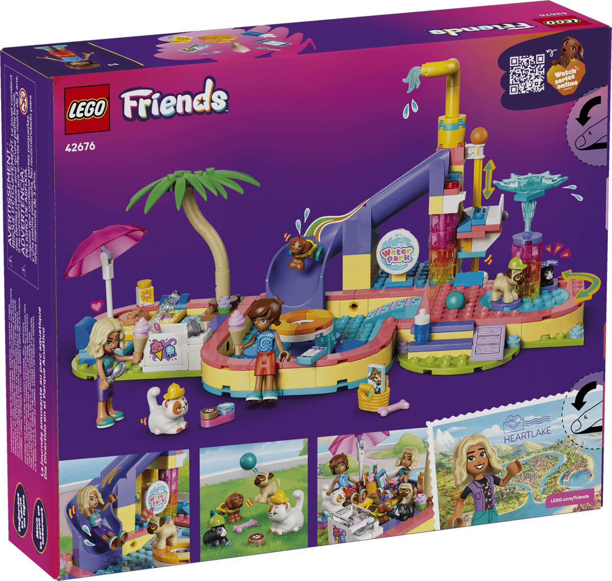 LEGO Friends Fun Water Park Day (42676) | Friends Building Set for Ages 6+