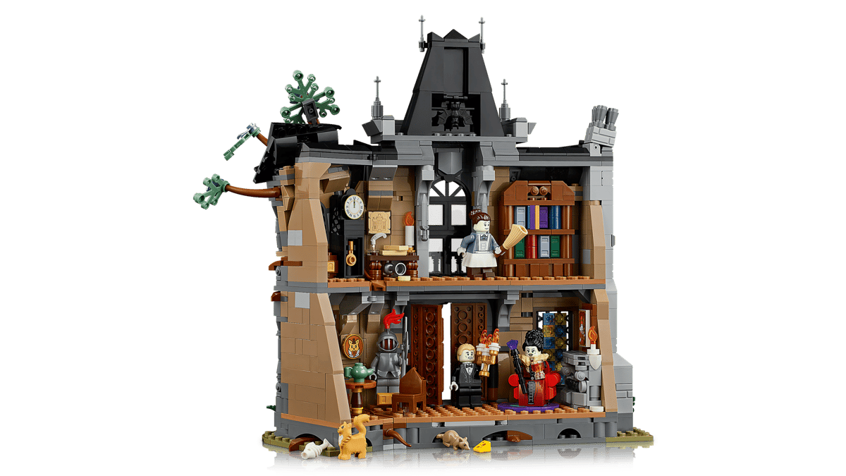LEGO Icons Mayor Manor – Midnight Valley Collection Haunted Mansion Building Set for Adults 18+ (1,420 Pieces) (11383)