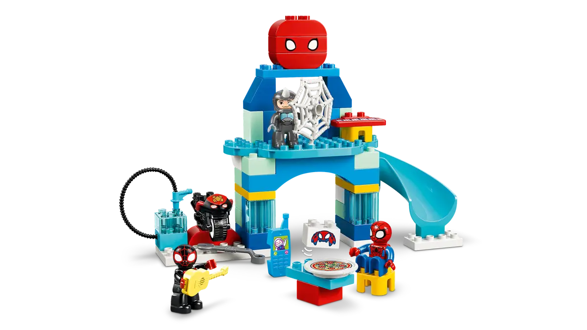 LEGO DUPLO Disney Team Spidey Webquarters (10464) | DUPLO Disney Building Set for Ages 2+