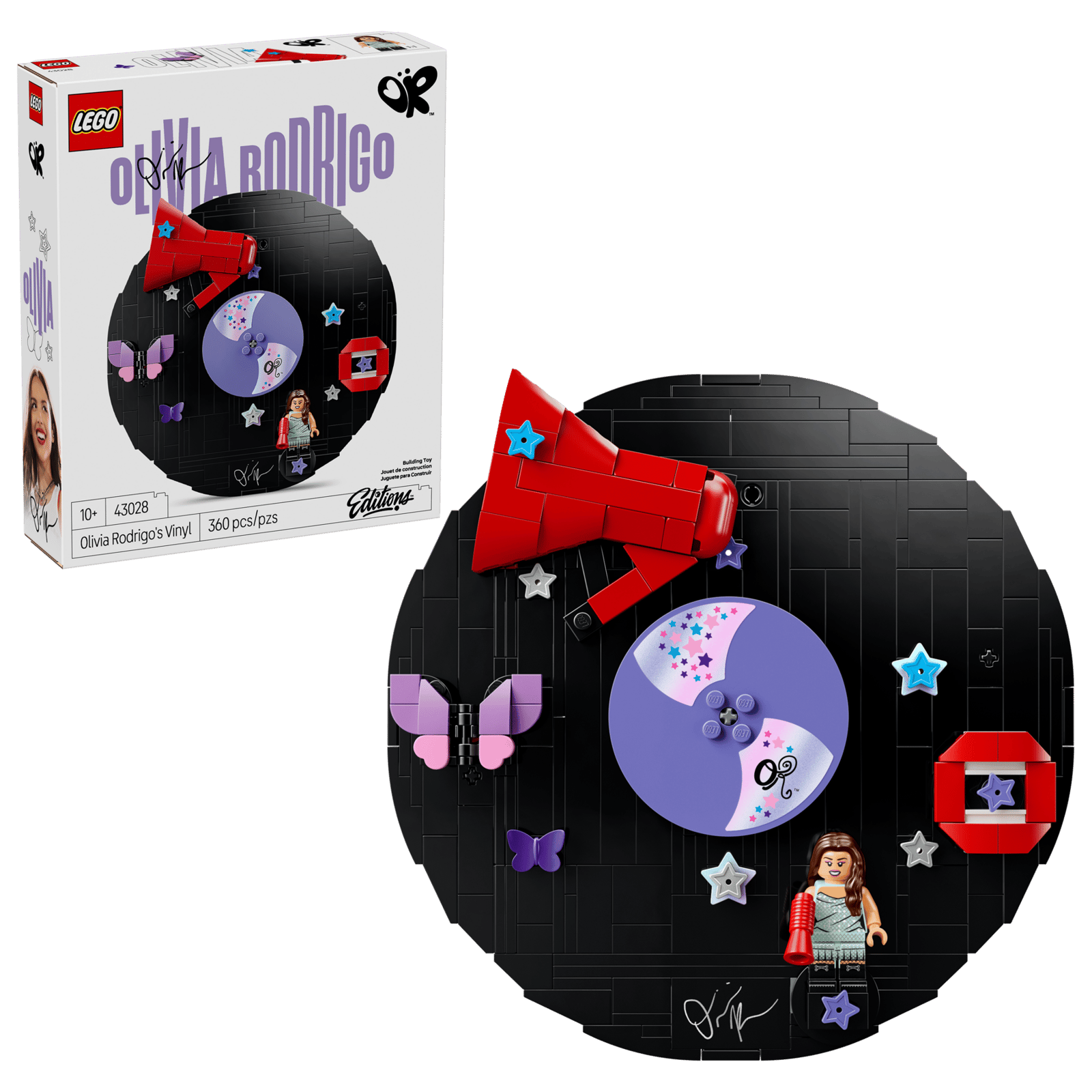 LEGO Editions Music Olivia Rodrigo's Vinyl (43028) | Building Set