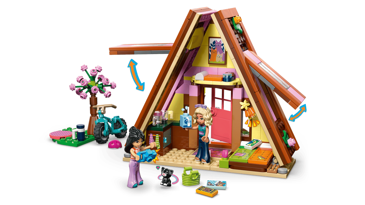 LEGO Friends Nature Glamping Cabin (42682) | Friends Building Set for Ages 6+