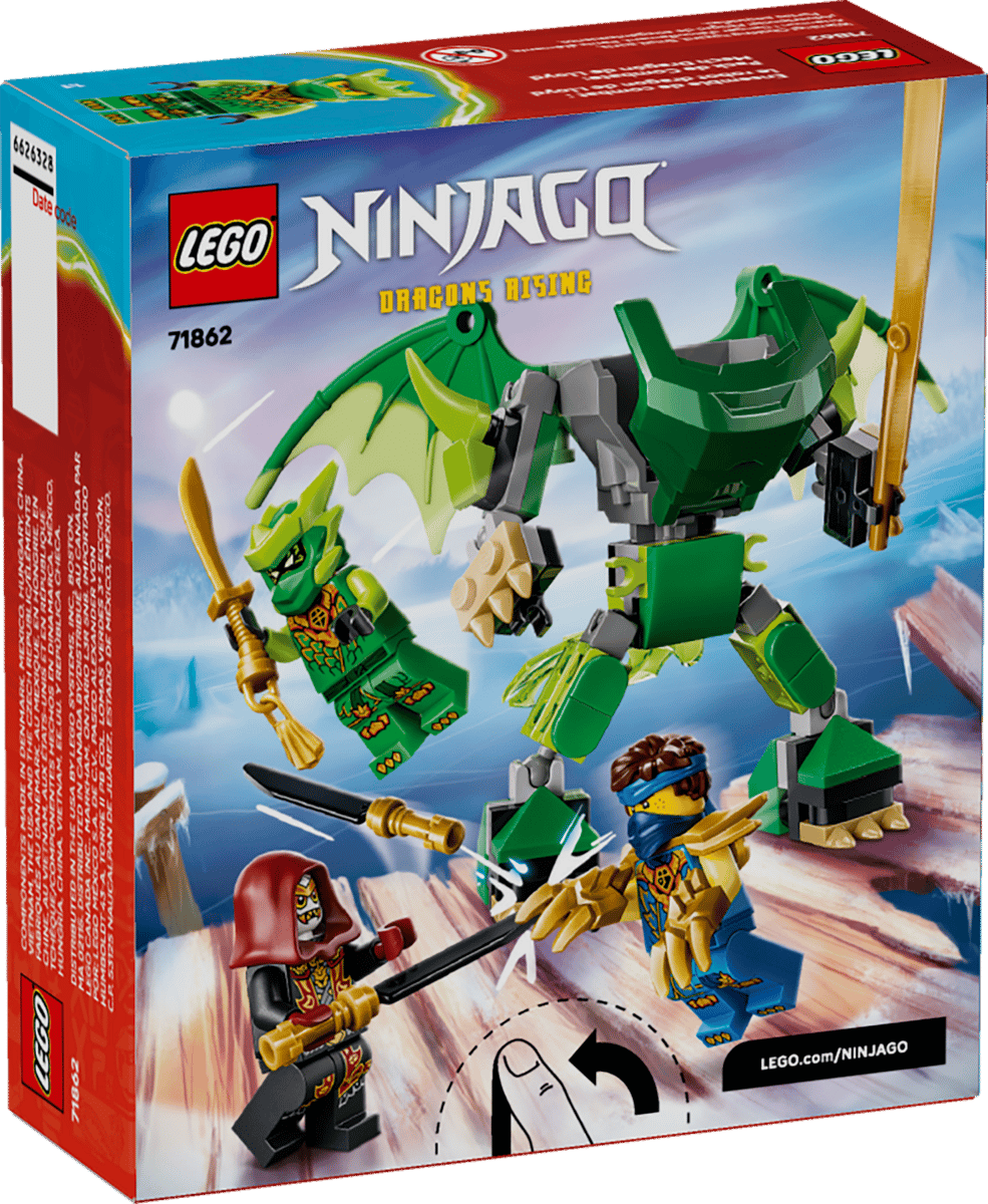 LEGO Ninjago Lloyd's Dragon Mech Battle Pack (71862) | Ninjago Building Set for Ages 8+