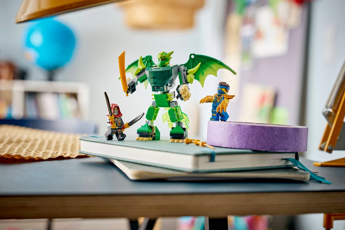 LEGO Ninjago Lloyd's Dragon Mech Battle Pack (71862) | Ninjago Building Set for Ages 8+