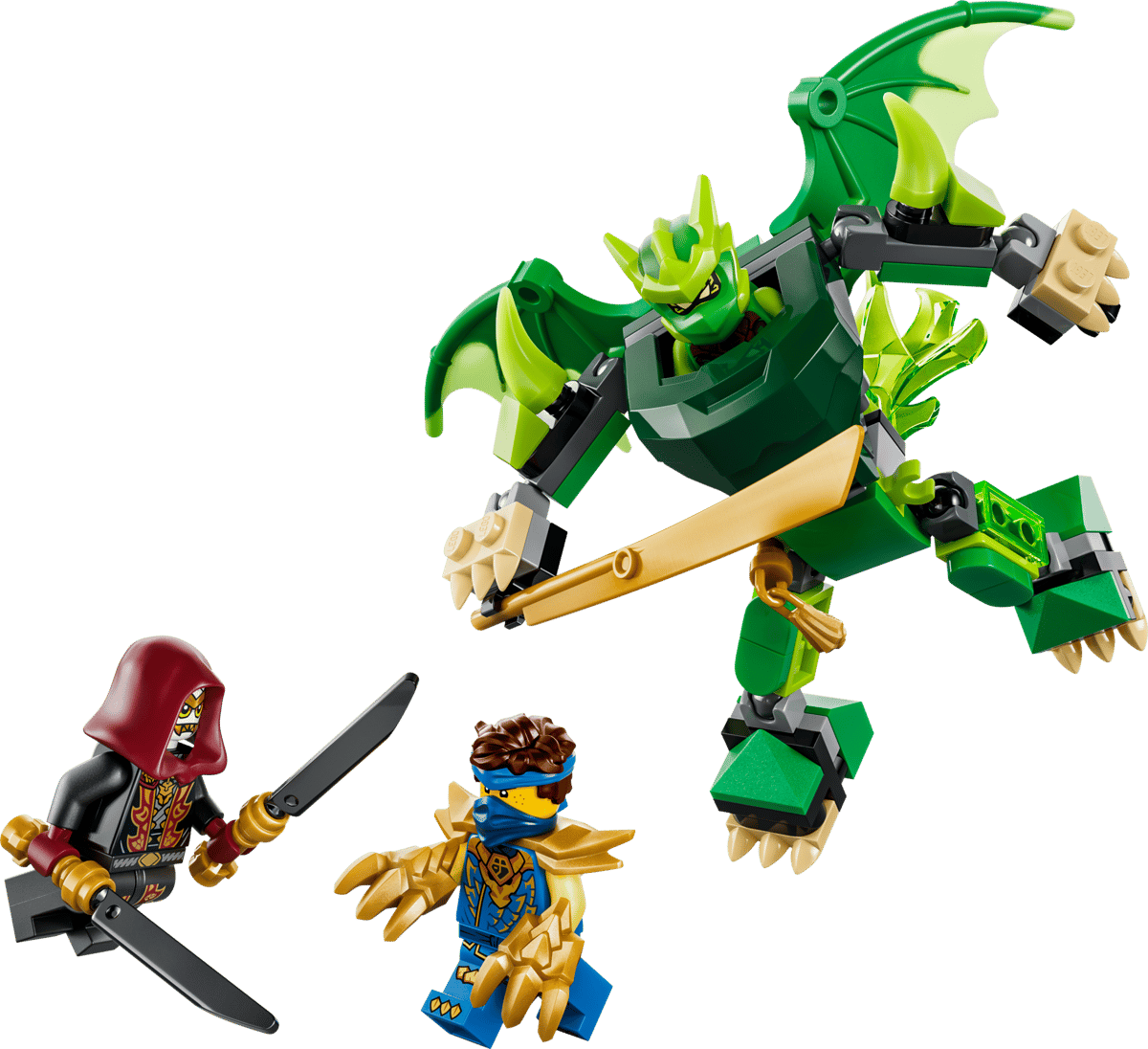 LEGO Ninjago Lloyd's Dragon Mech Battle Pack (71862) | Ninjago Building Set for Ages 8+