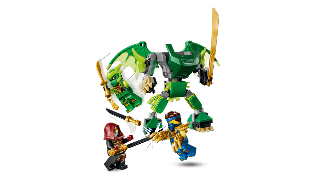 LEGO Ninjago Lloyd's Dragon Mech Battle Pack (71862) | Ninjago Building Set for Ages 8+