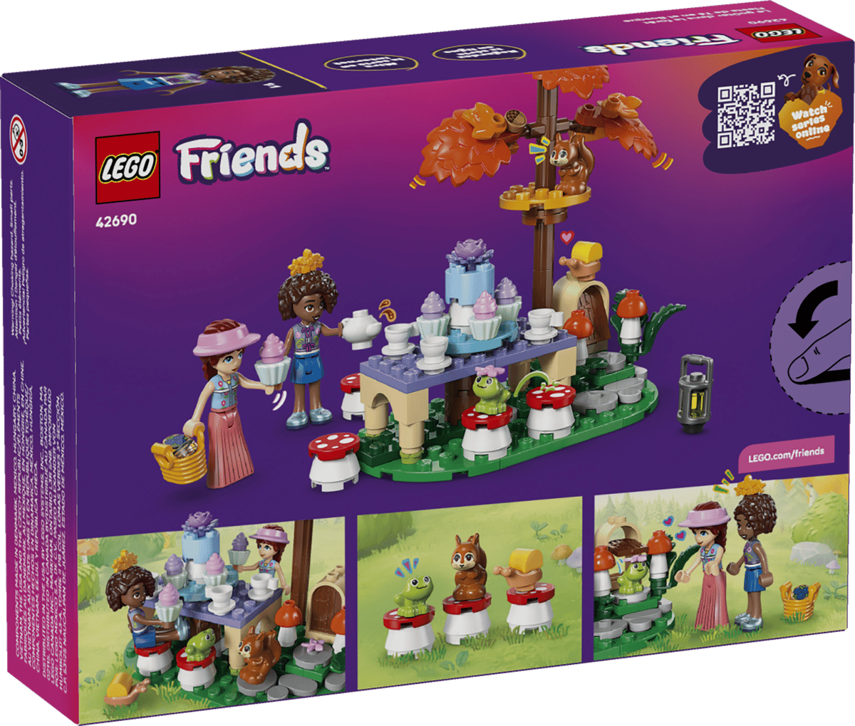 LEGO Friends Forest Tea Party (42690) | Friends Building Set for Ages 6+