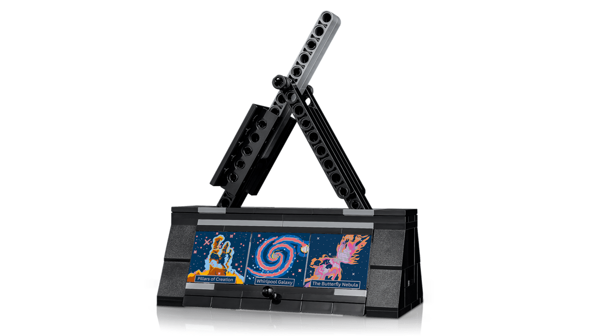 LEGO Icons Hubble Space Telescope – 1,252-Piece NASA Space Observatory Display Model (Ages 18+) [11382]