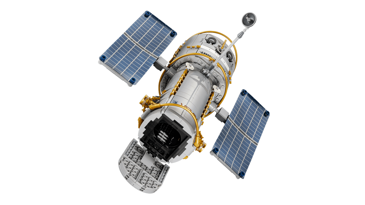 LEGO Icons Hubble Space Telescope – 1,252-Piece NASA Space Observatory Display Model (Ages 18+) [11382]