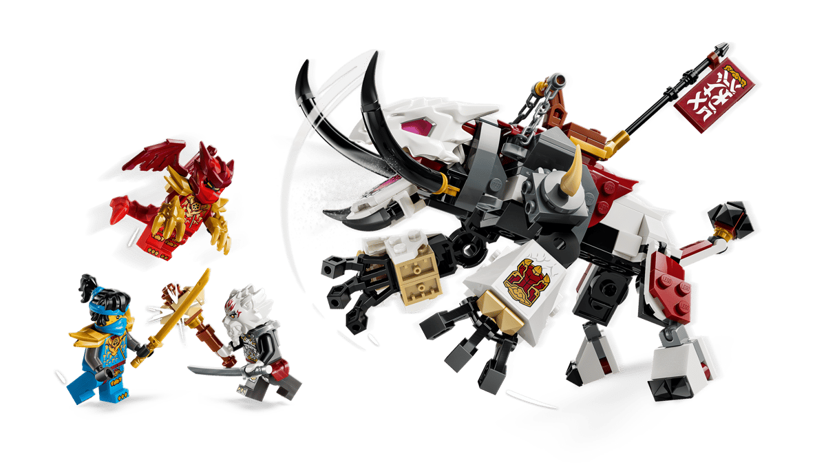 LEGO Ninjago Zilvar and Grimtak the Dragon (71863) | Ninjago Building Set for Ages 8+