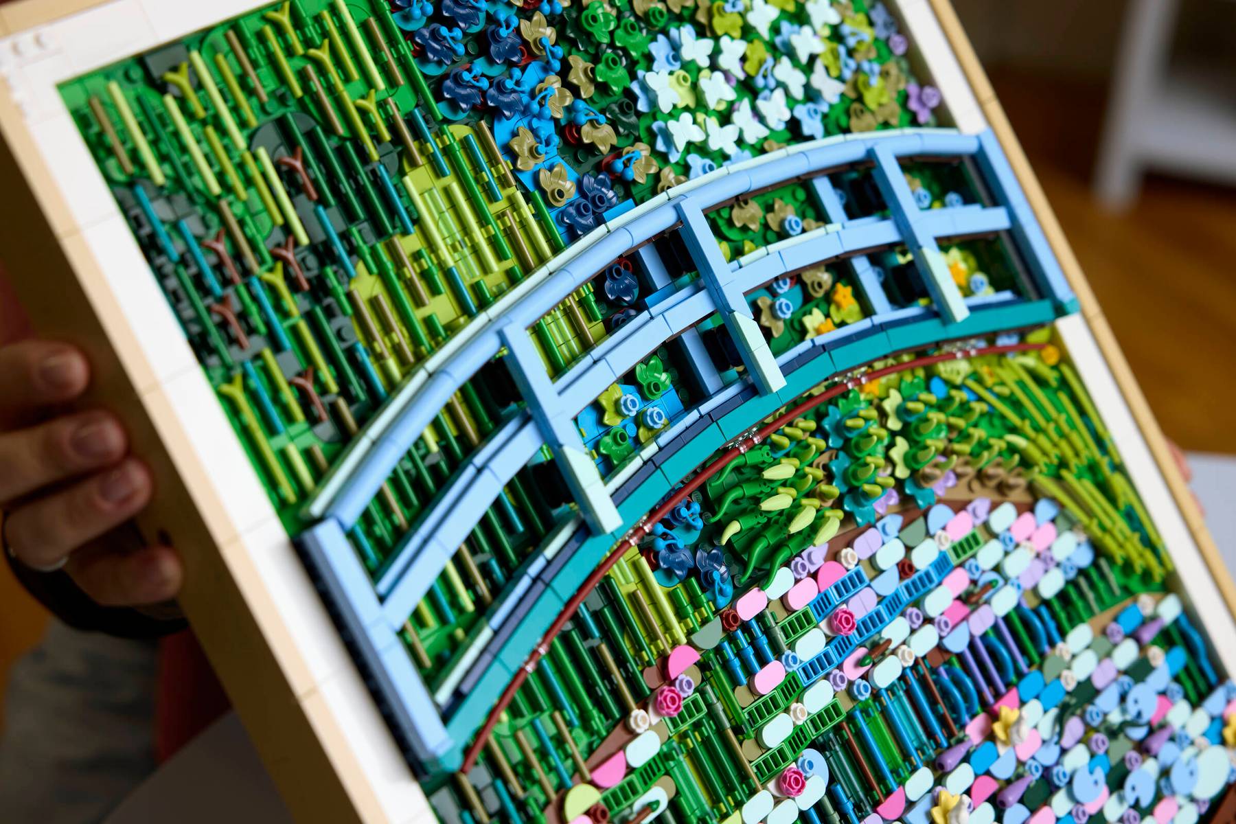 LEGO Art Claude Monet – Bridge over a Pond of Water Lilies [31220]
