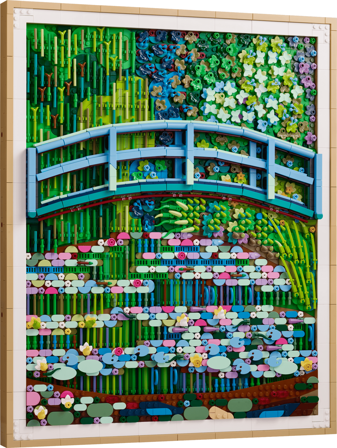 LEGO Art Claude Monet – Bridge over a Pond of Water Lilies [31220]