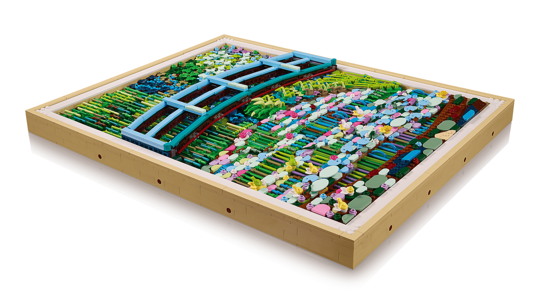 LEGO Art Claude Monet – Bridge over a Pond of Water Lilies [31220]