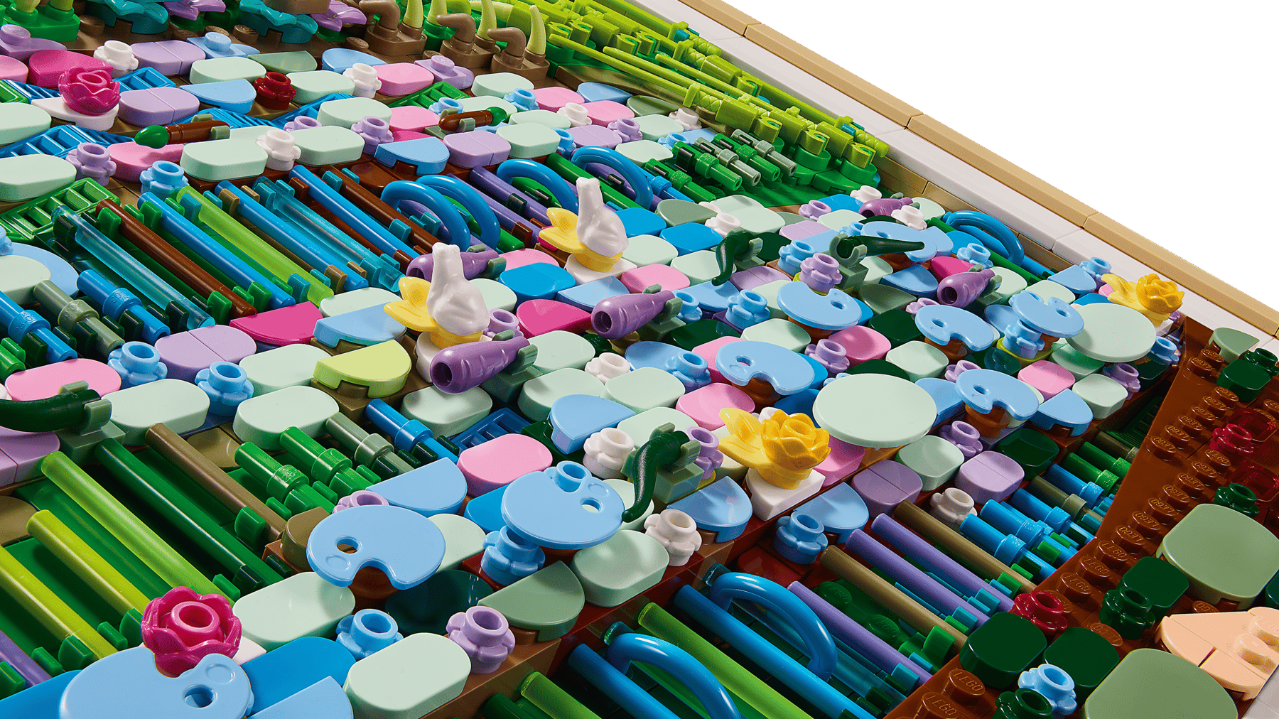 LEGO Art Claude Monet – Bridge over a Pond of Water Lilies [31220]