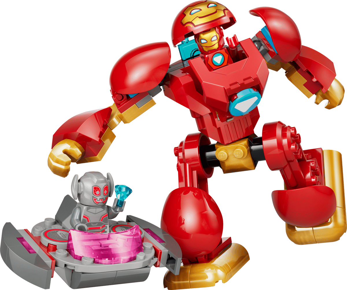 LEGO Marvel 4+ Ultron vs. Iron Man (11209) | Marvel 4+ Building Set for Ages 4+