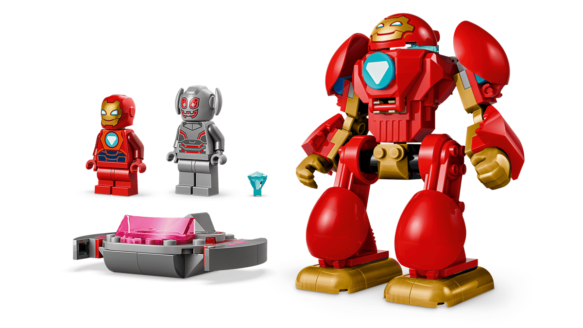 LEGO Marvel 4+ Ultron vs. Iron Man (11209) | Marvel 4+ Building Set for Ages 4+