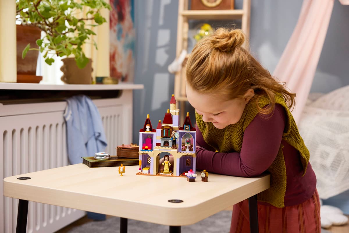 LEGO Disney Princess Belle & the Beast's Enchanted Castle (43289) | Disney Princess Building Set for Ages 4+